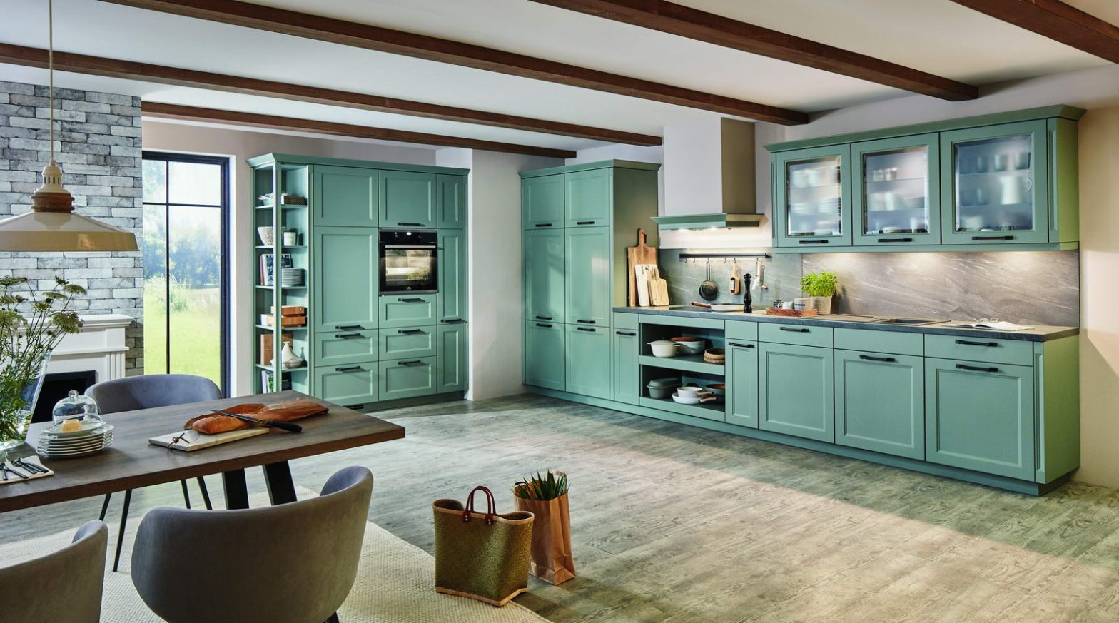 Classic shaker style cabinets