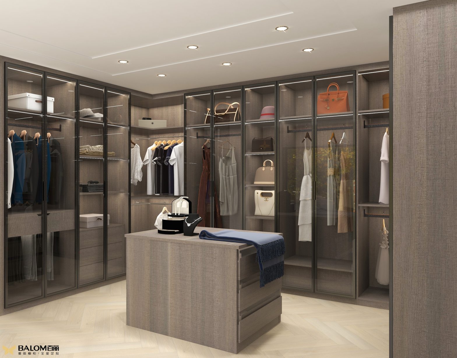 modern wardrobe closet​