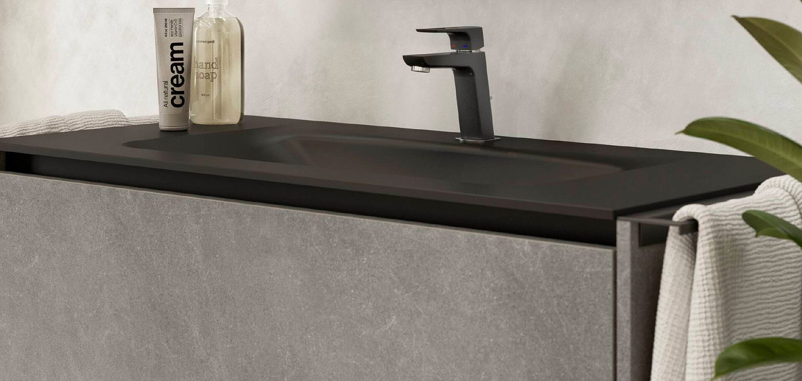 Modern European bathroom