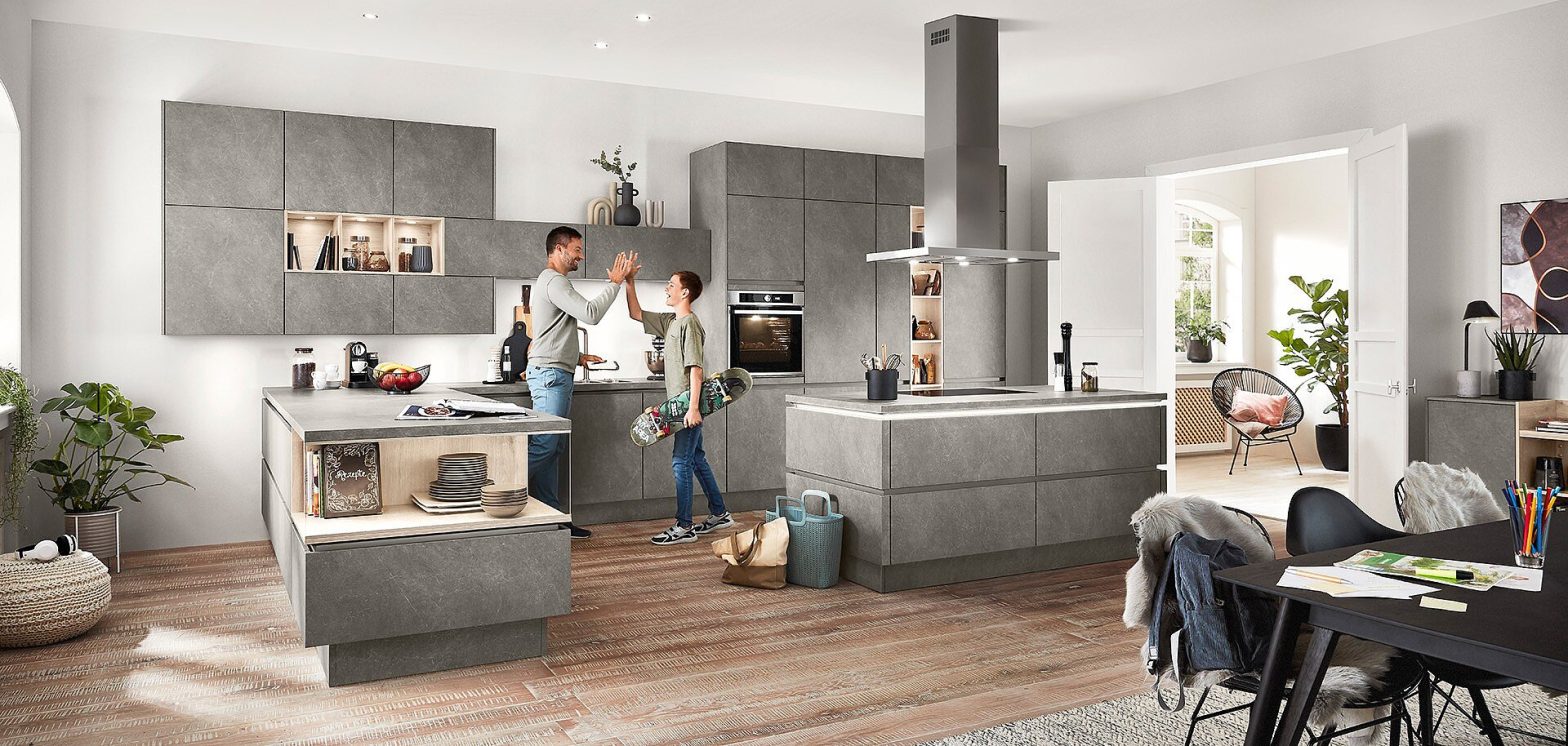 StoneArt kitchen with modern cabinets and finish