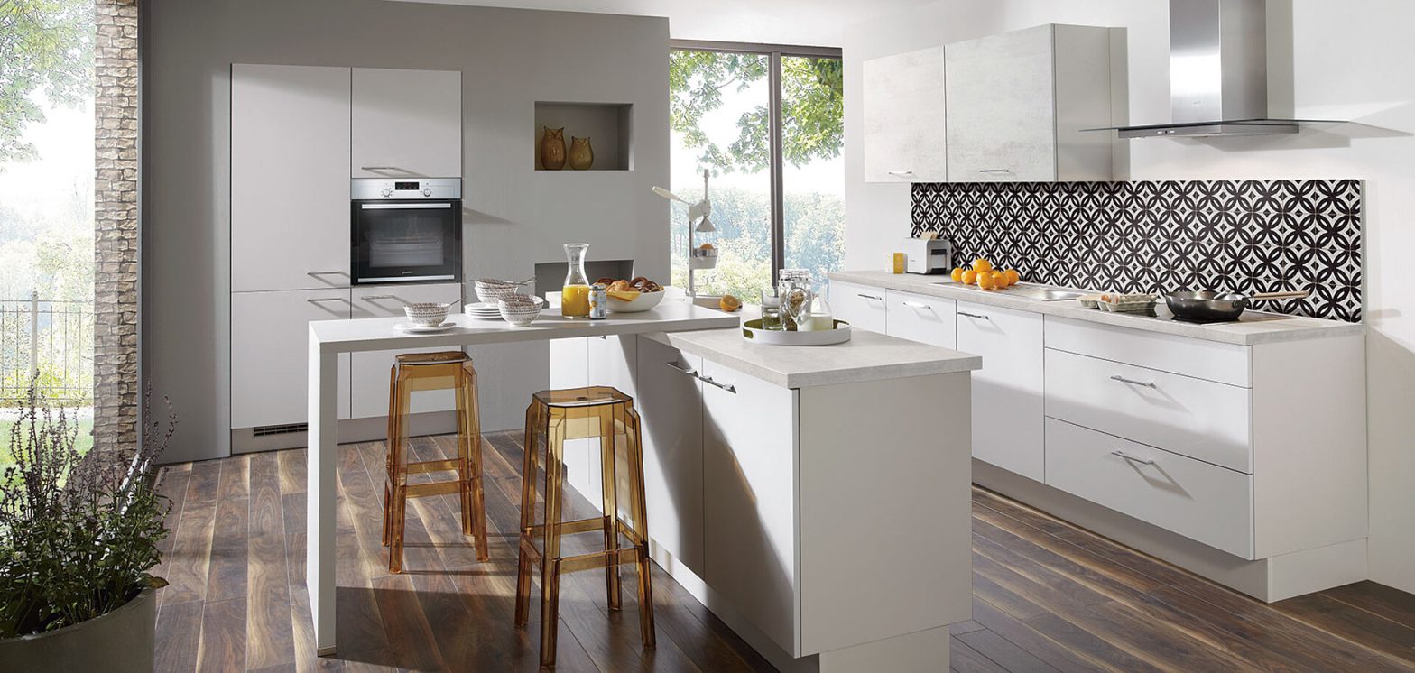 Custom kitchen cabinetry with premium hardware
