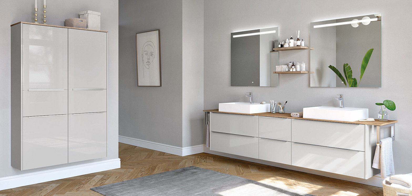 Modern cabinet color finish