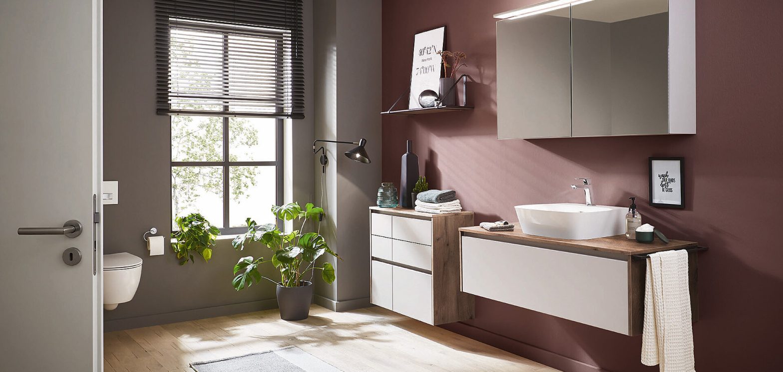 Modern luxury bathroom vanity