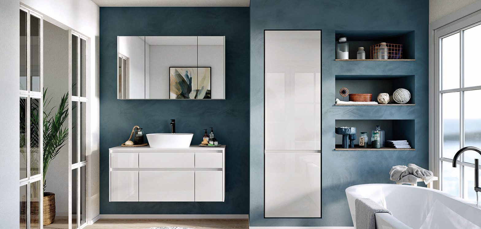 Tailored cabinetry for contemporary washrooms