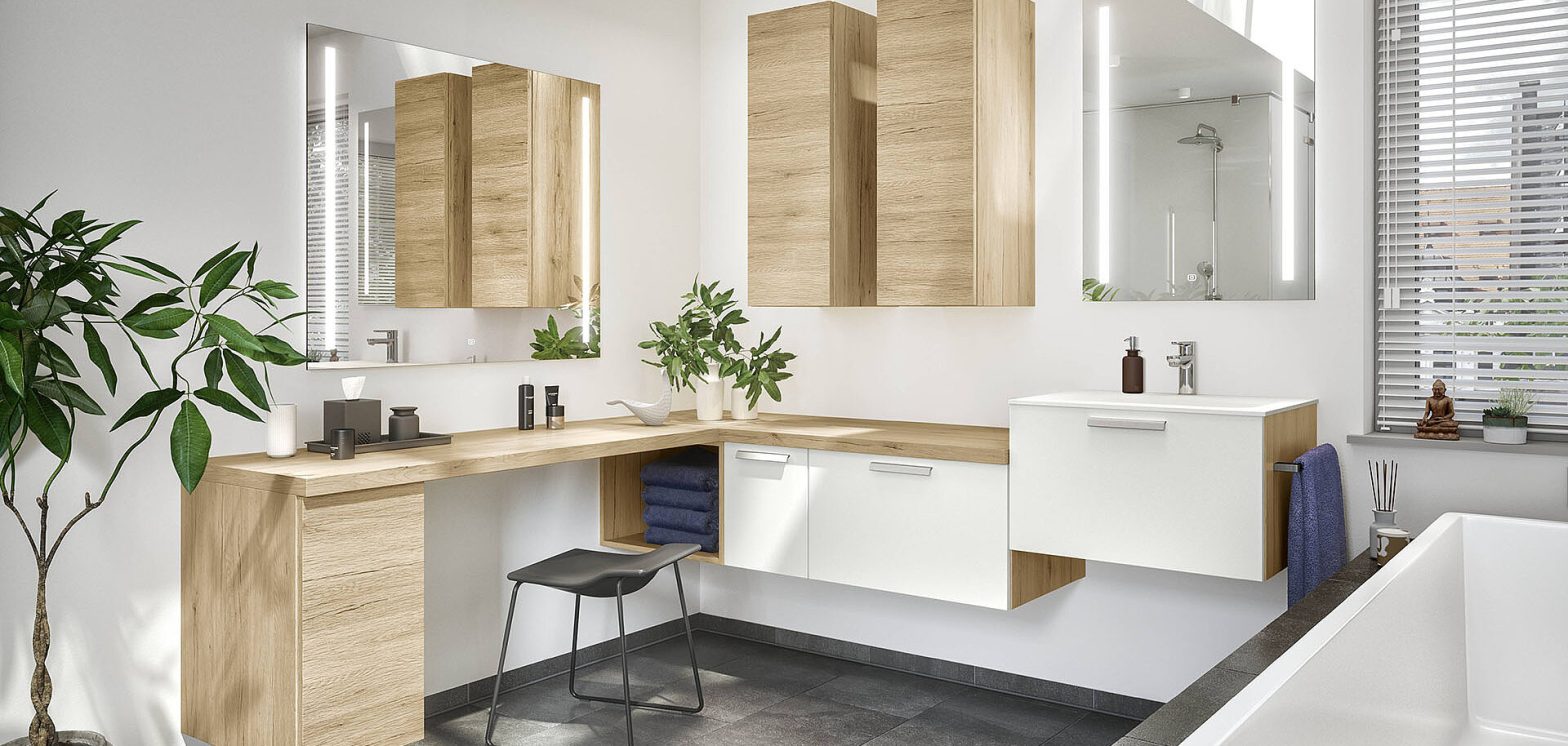 European-style cabinetry finish