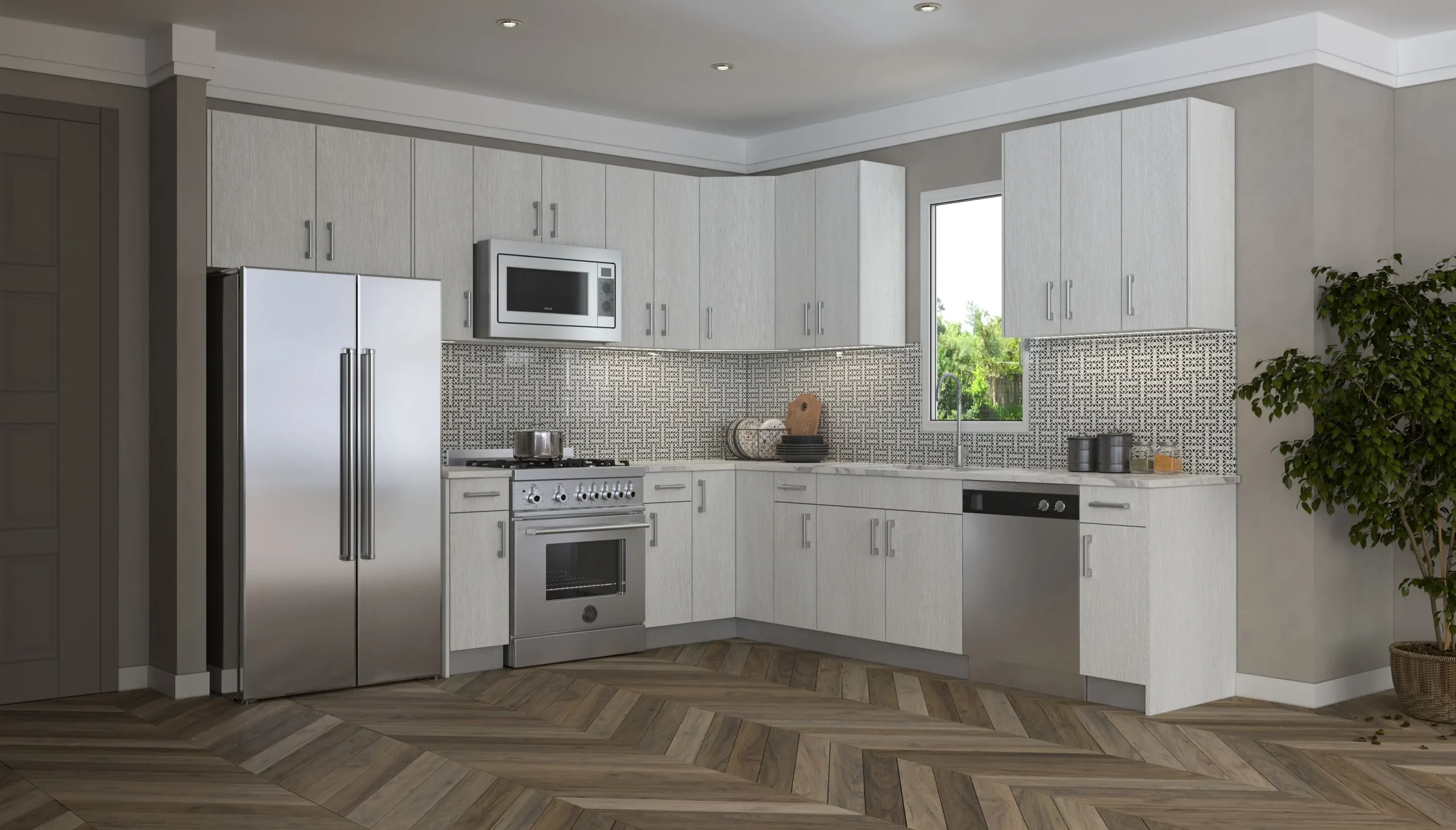 Modern American kitchen cabinetry design