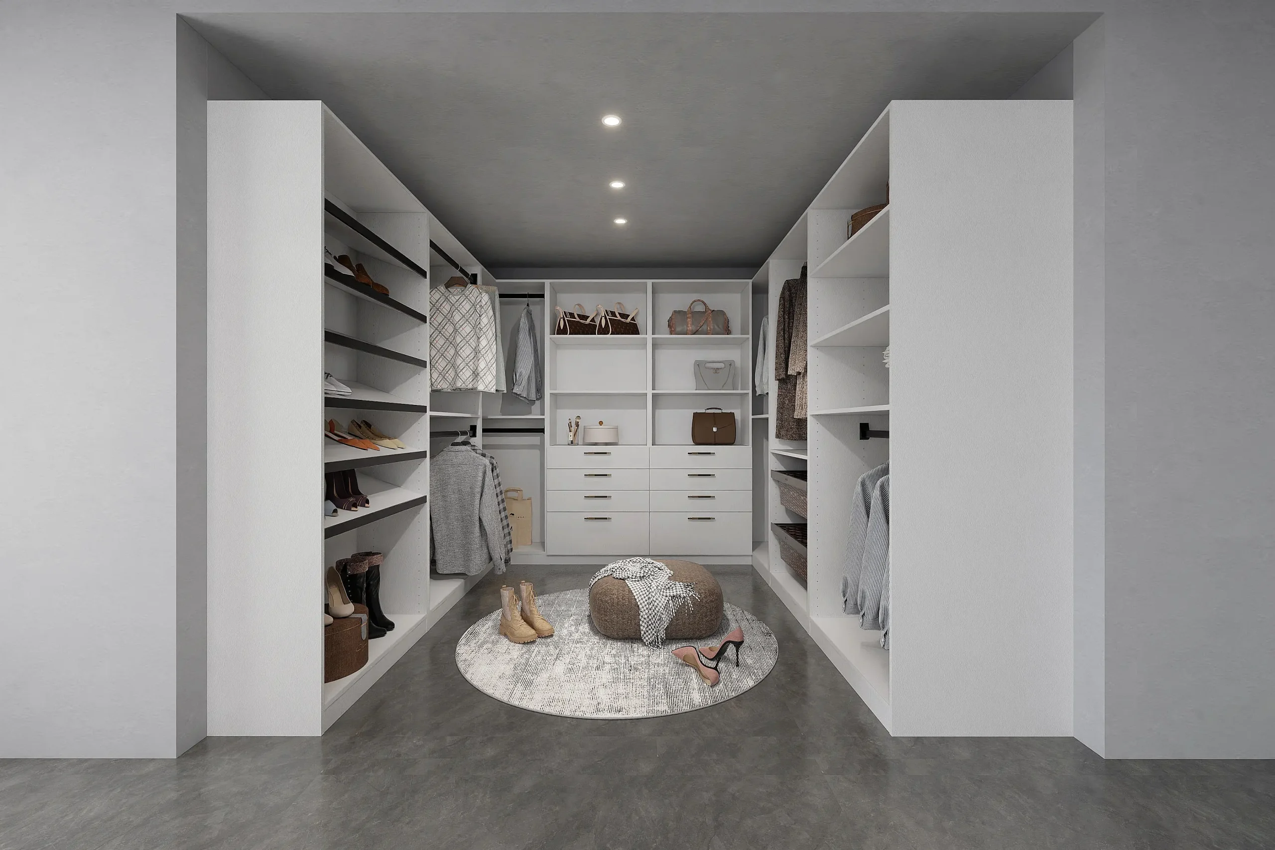 Bedroom closet integration