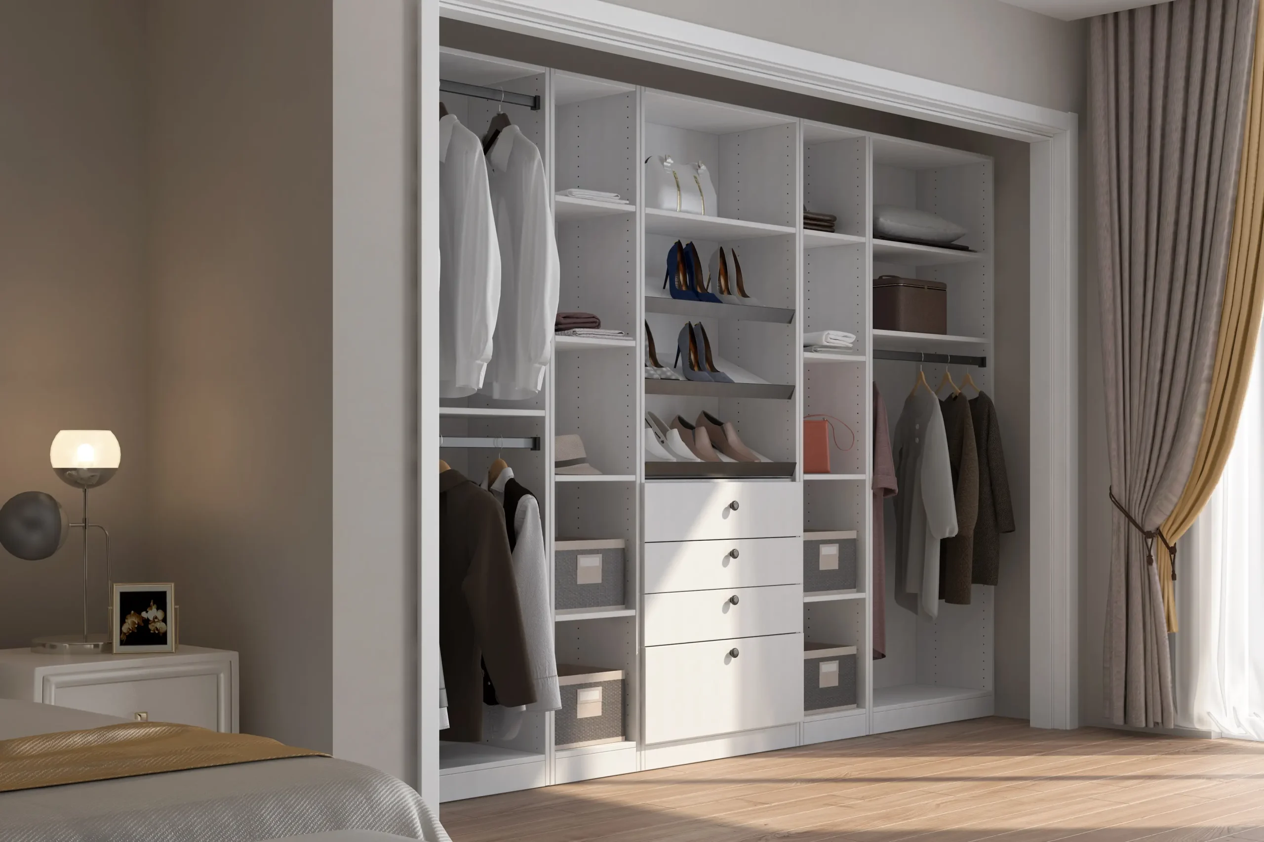 Sliding door wardrobe