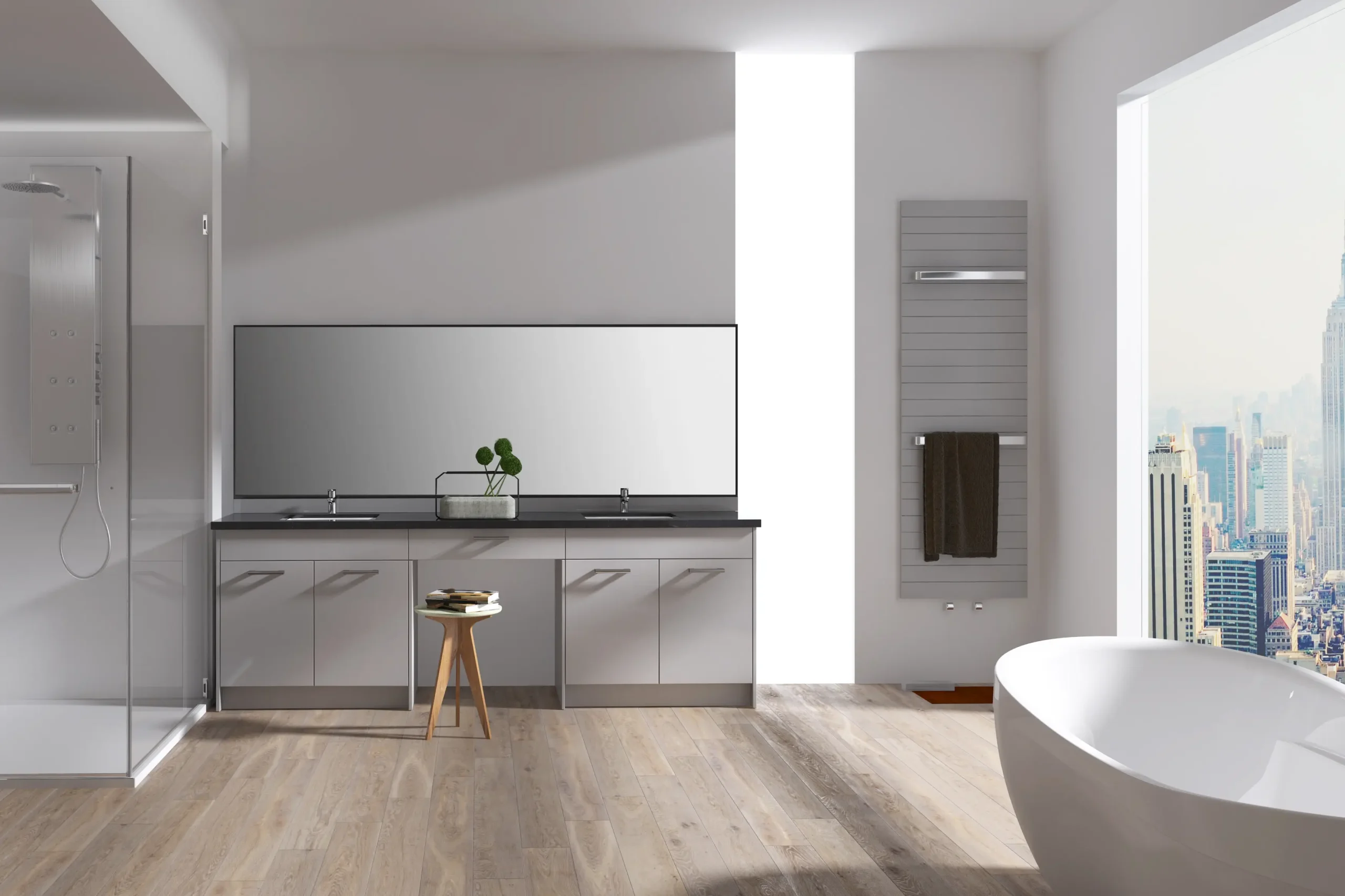 Walk-in wardrobe