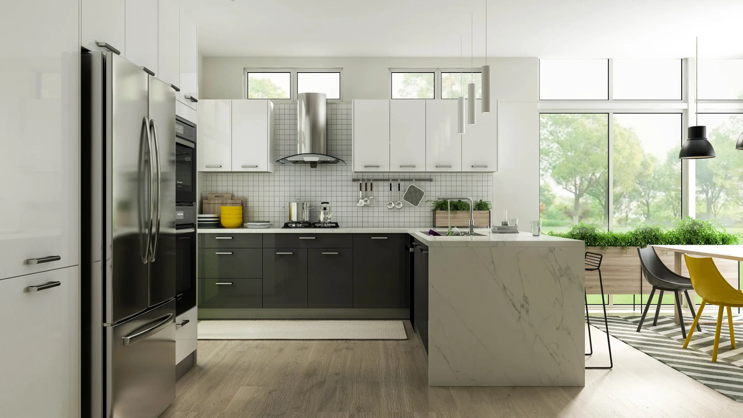 Modern kitchen design