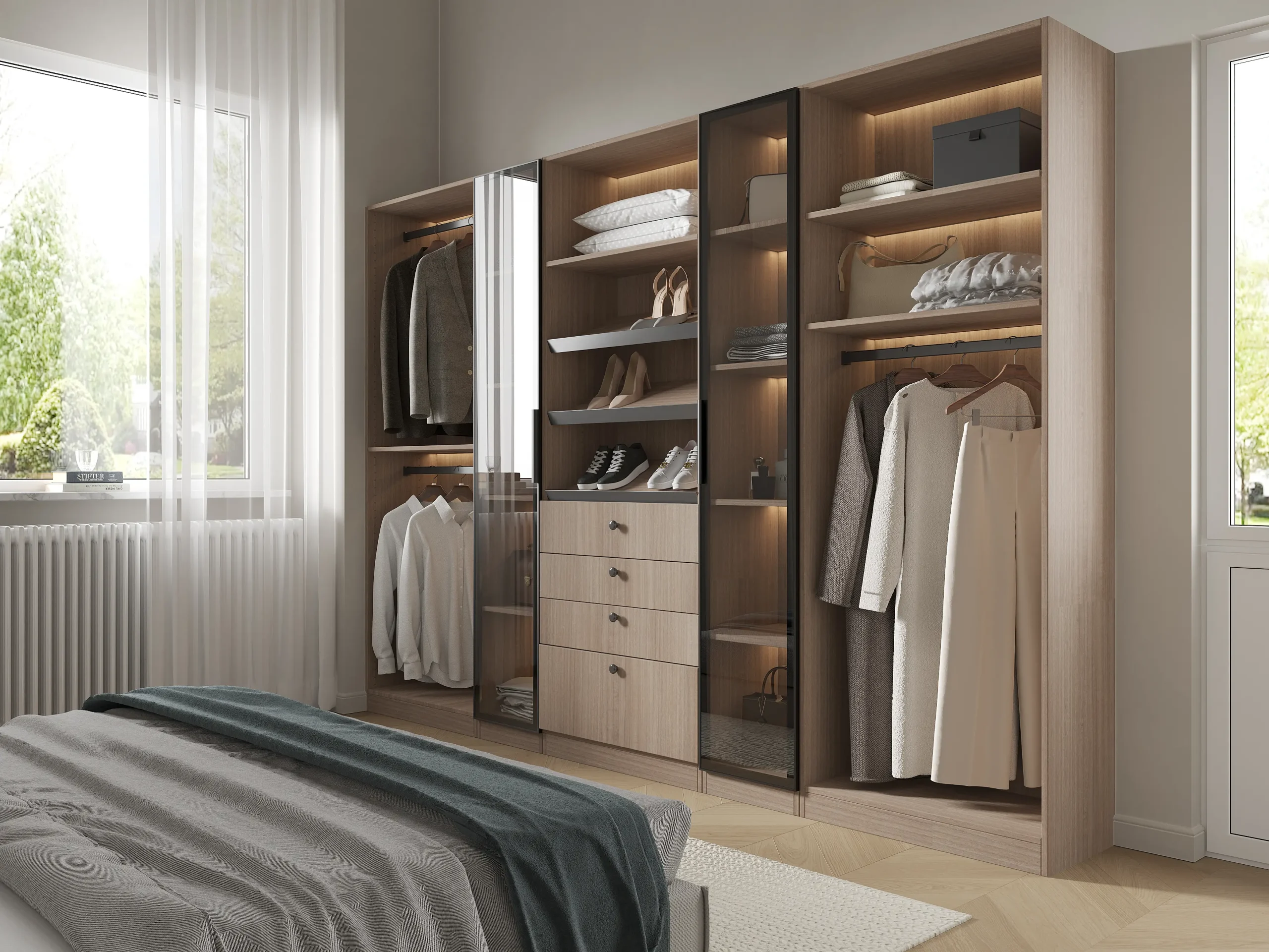 Modern USA closet design